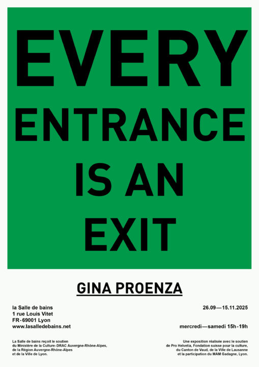 EVERY ENTRANCE IS AN EXIT