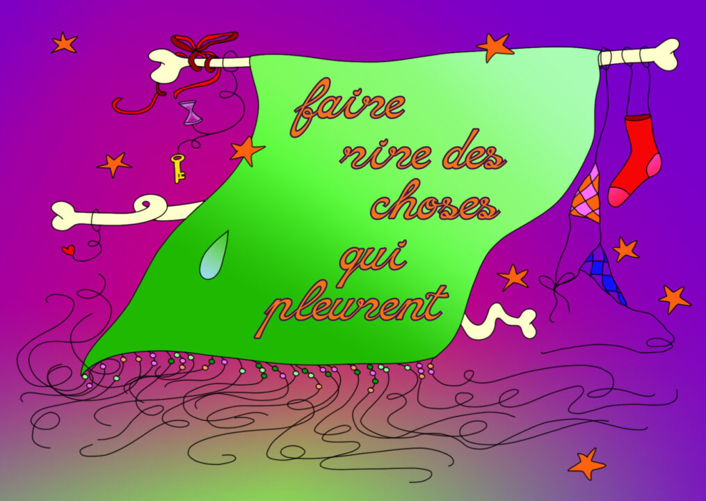 Faire rire des choses qui pleurent