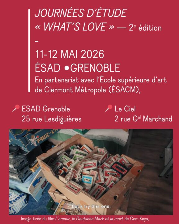 Journées d'étude What’s Love #2