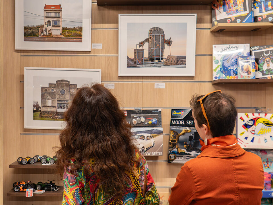 L'art en vitrine