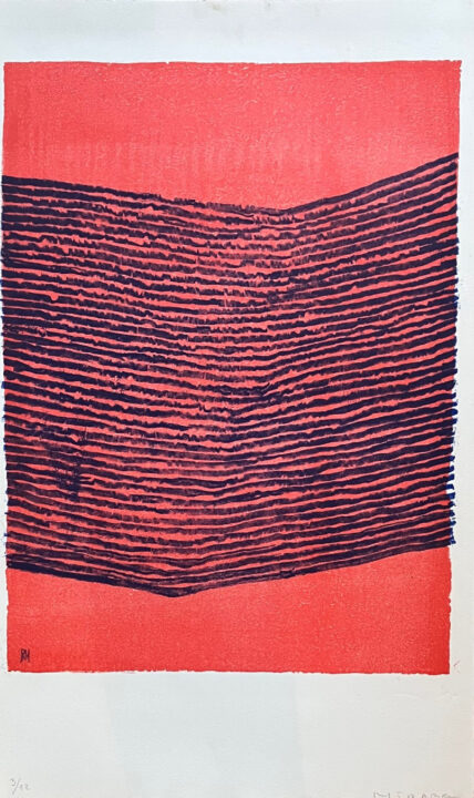 Visite de l’atelier de lithographie de Pierre Jonquières